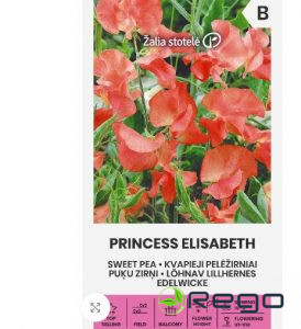 Puķuzirnīši smaržīgie''Princess Elisabeth'' 2g