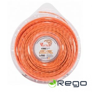 Trimmera aukla VORTEX ALU 2.4mm / 70m vītā (2470VOAL)