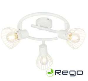 Spotlampa - ELHI 3x40W E14 balta