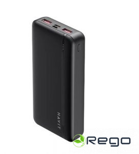 DOT 92 Portatīvais lādētājs ar Type-C un USB ligzdām 20W/20000mAh PB92