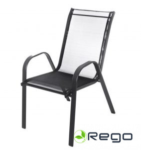 4Living dārza krēsls Cannes melns