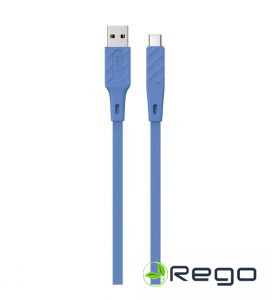 DOT 6271 A-C Ātrās uzlādes un datu pārraides kabelis 1.8m/zils CB6271