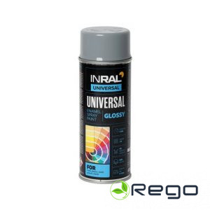 Emalja aerosola gaiši pelēka INRAL UNIVERSAL RAL7046 (26-7-6-006)