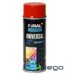 Emalja aeros. satiksm. sark., glanc INRAL UNIVERSAL  RAL3020 400ml (26-7-6-014)