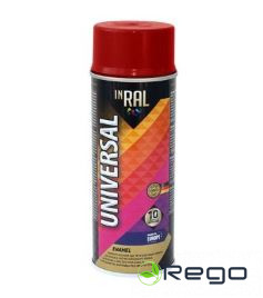 Emalja aerosol.krāsa sarkana INRAL UNIVERSAL