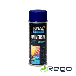 Emalja Aerosola tintes zila INRAL UNIVERSAL RAL5022 400ml (26-7-6-033)