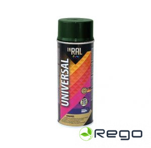 Emalja Aerosola INRAL UNIVERSAL tumši zaļa RAL5022 400ml (26-7-6-034)