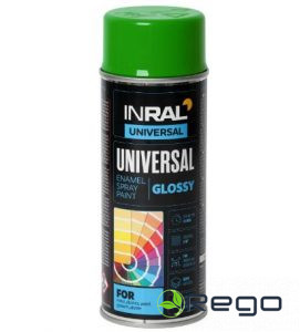 Emalja aerosol.zaļa INRAL universal RAL6029 400ml