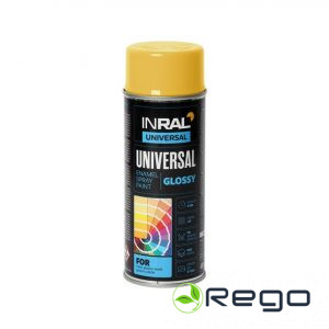 Emalja Aerosola gaiši dzeltena INRAL UNIVERSAL RAL1003 400ml (26-7-6-040)