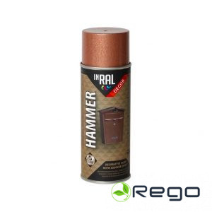 Dekoratīvā Aerosola krāsa DECOR HAMMER, vara, 400ml (26-8-1-003)