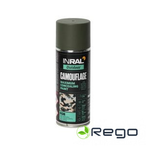 INRAL CAMOUFLAGE bronzas zaļa, matēta, aerosolkrāsa, 400ml (26-8-4-002)