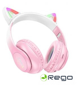 DOT 42 BT Uzlādējamas Bluetooth austiņas, mSD/10h, rozā