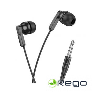 DOT 121 Austiņas ar mikrofonu, 3.5mm/mic/1.2m/melnas