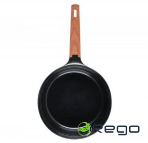 Maku cepšanas panna alumīnija 24cm 2L, melna