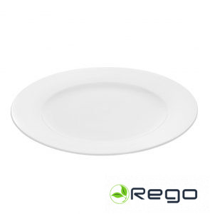 Maku porcelāna pusdienu šķīvis 26,5cm balts