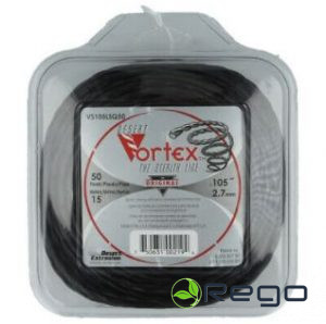 Trimmera aukla VORTEX 2.7mm / 15m vītā (2715VO)