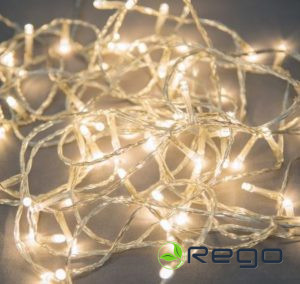 Finnlumor 120LED gaismu virtene siltā gaisma