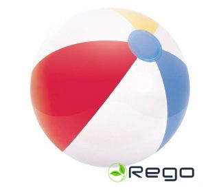 Bestway pludmales bumba Stripe 61cm, 2+gadi