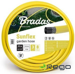 Dārza šļūtene SUNFLEX 1/2'-20m, dzeltena, WMS1/250 (280033)