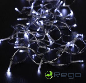 Finnlumor 120LED gaismu virteni, auksti balta