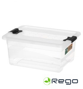 Keeper uzglabāšanas kaste caurspīdīga 12L