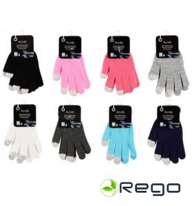 Acces cimdi Touch screen one size mix