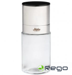 Maku garšvielu smalcinātājs stikla un metāla