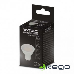 V-TAC 2333 LED spuldze GU10/250lm / 2,9W
