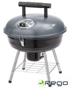 Mustang kokogļu grils Festival pelēks