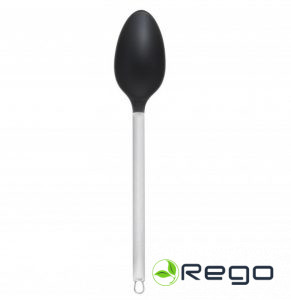 Maku servēšanas karote metāla/ melna