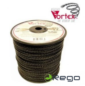 Trimmera aukla VORTEX 3.0mm / 131m vītā (30131VO)