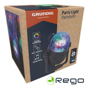 Grundig 33601 Disko bumba ar tālvadības pulti RGB/USB