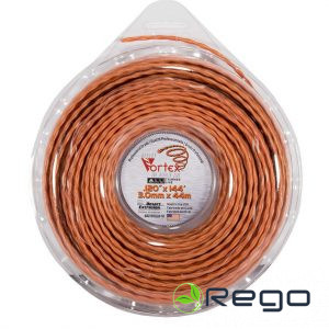 Trimmera aukla VORTEX ALU 3.0mm / 44m vītā (3044VOAL)