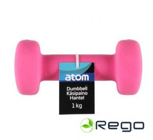 Atom hantele neoprene 1kg
