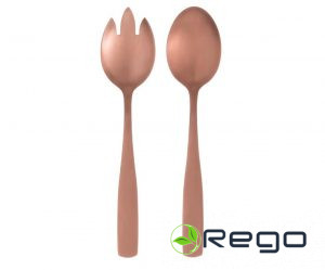 Maku salātu karotes rose gold