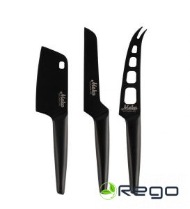 Maku siera nažu komplekts melns 3gab