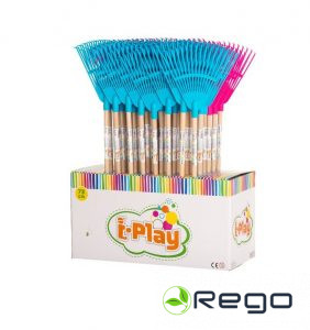 Grābeklis mini ar koka kātu 73cm