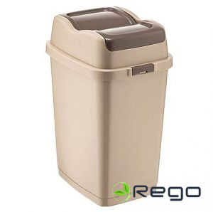 Atkritumu kaste 10L Locket Easy kapučino(24)