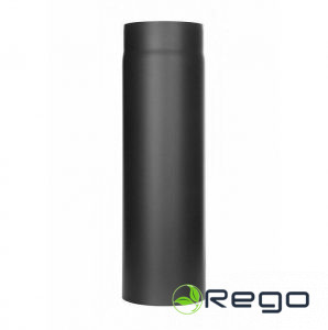 Melno dūmvadu caurule D200 0.5m Jeremias FERRO1403200 (32192)