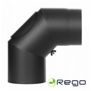 Melno dūmvadu līkums D120/90 ar revīziju Jeremias FERRO1407120 (32232)