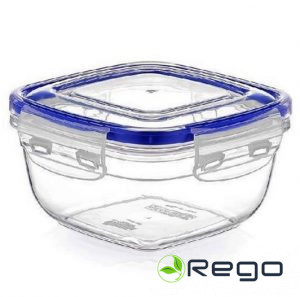 Pārtikas trauks 0.5L kvadr.plastm(36)