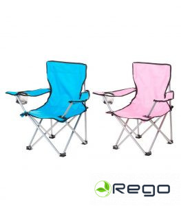 Atom kempinga krēsls bērniem mix