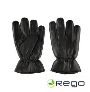 Acces ādas cimdi vīriešu Spring melni