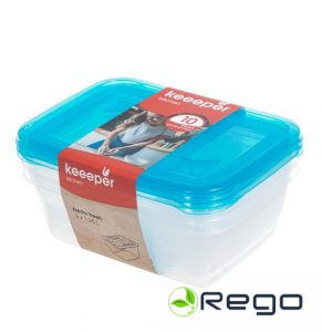 Keeeper saldēšanas trauki 1,25Lx3gab