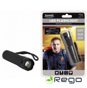 KENNER lukturis 3*AAA/ zoom bl. FL-20