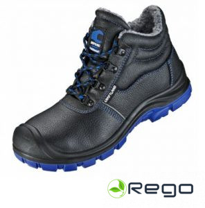 Darba šņorzābaki, siltināti, S3, dzelzs aizsargkapi purngalā un starplika zolē