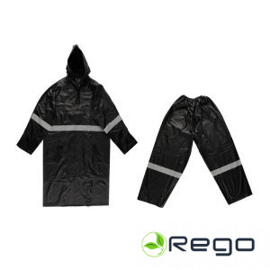 Lietus kostīms melns, 3izmēri