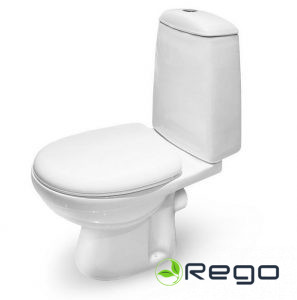 WC pods Vento Eland ar horizonālo izvādu 3/6l (34157)