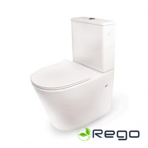 Vento WC pods Vento Ulsberg bez apmales ar horizonālo izvadu, 3/6l, ar duroplast Soft Close vāku, ūd