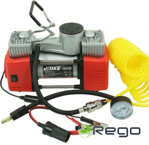 Autokompesors divcilindru, 12V 10ATM 150L/MIN, VERKE (348115)